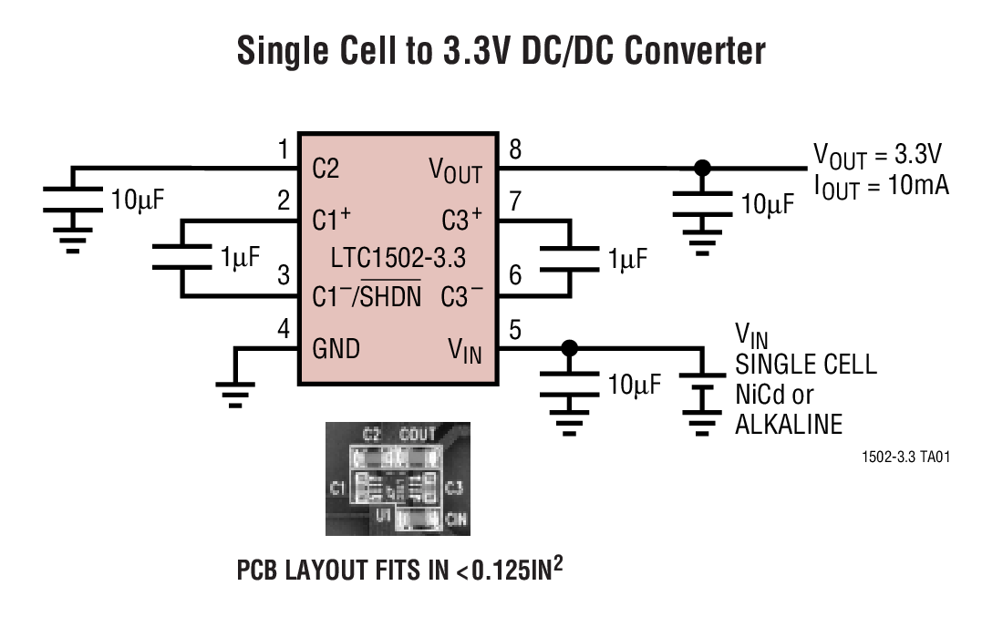 LTC1502-3.3Ӧͼһ